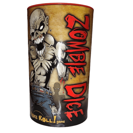 Zombie dice container