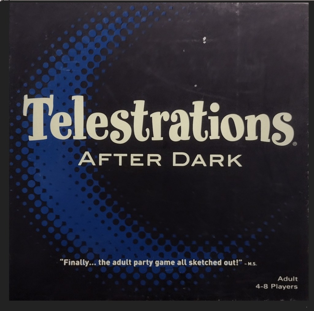 Telestrations After Dark game box