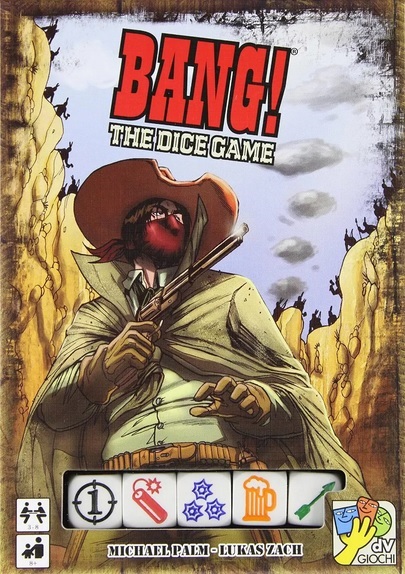 Bang dice game box