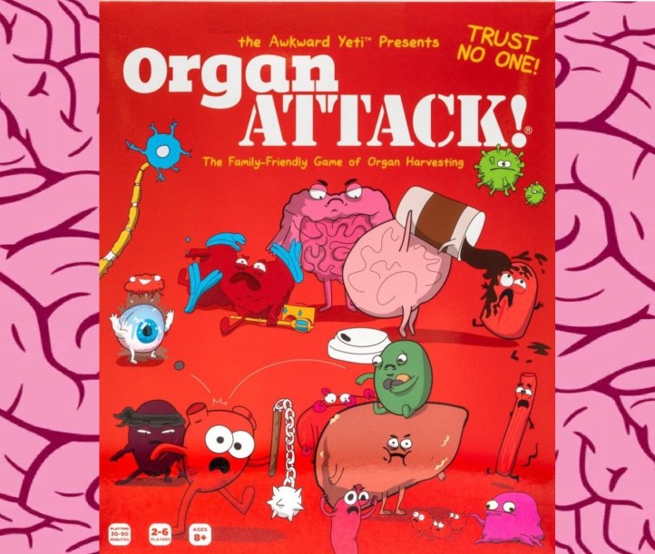 Organ Attack Game Box