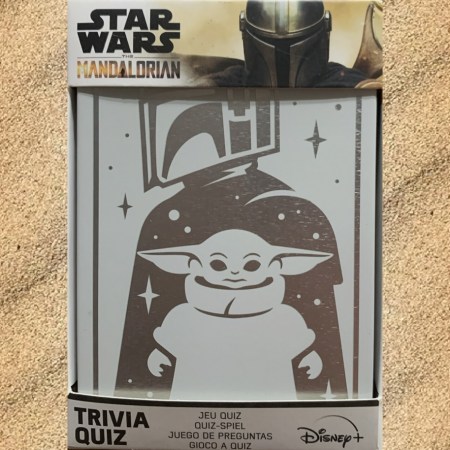 Mandalorian Trivia Game box